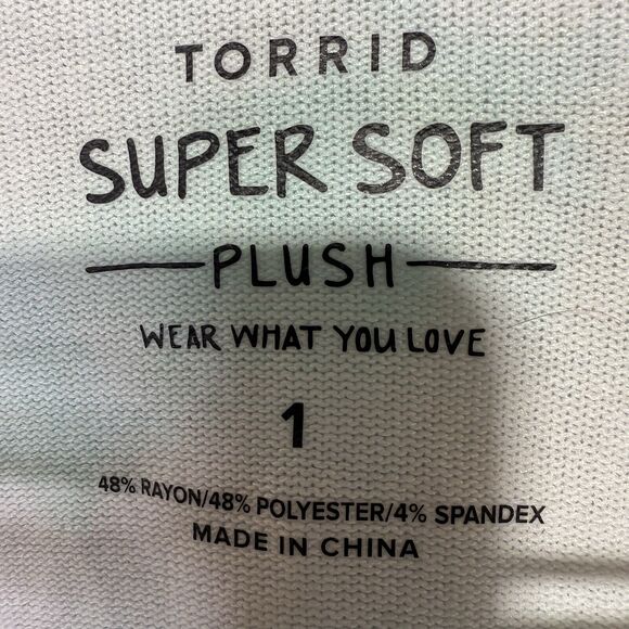 Torrid Super Soft Plush Tie-Dye Long Cardigan Sweater Women’s Size 1 (Plus) - Picture 3 of 6